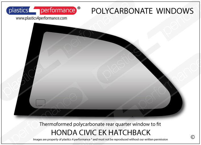 Carica immagine in Galleria Viewer, Vetri in Policarbonato per Honda Civic EK 3 Porte