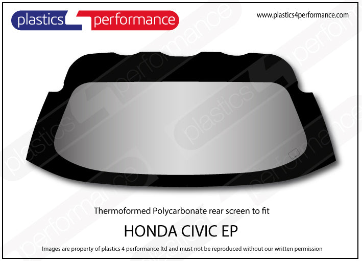 Carica immagine in Galleria Viewer, Vetri in Policarbonato per Honda Civic EP 3 Porte incluso Type R