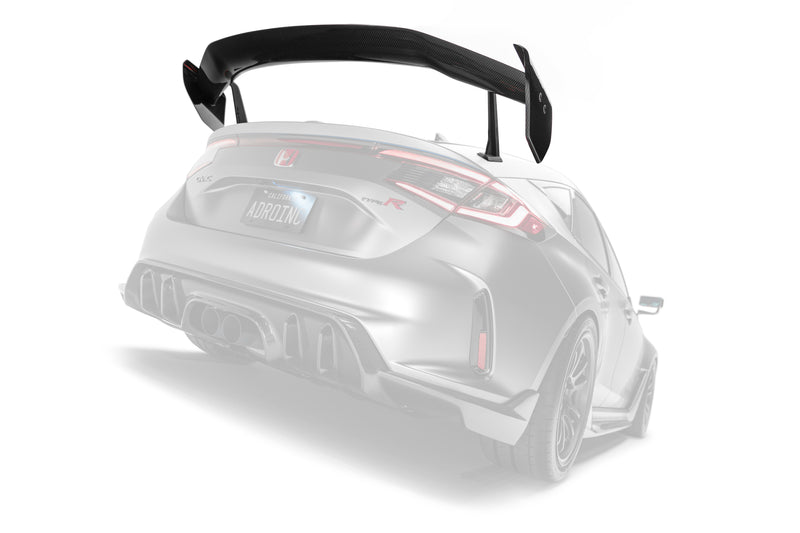 Carica immagine in Galleria Viewer, Alettone Adro AT-R4 "Swan Neck" in Carbonio per Honda Civic Type R FL5