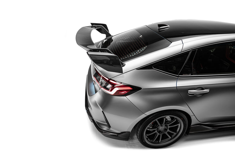 Carica immagine in Galleria Viewer, Alettone Adro AT-R4 "Swan Neck" in Carbonio per Honda Civic Type R FL5