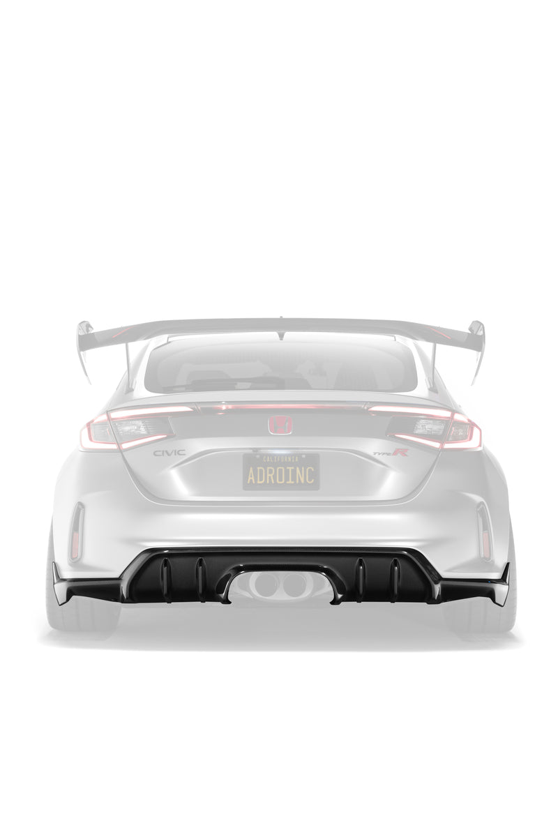 Carica immagine in Galleria Viewer, Diffusore Posteriore Adro per Honda Civic Type R FL5
