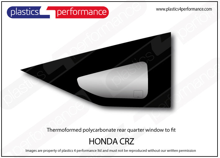 Carica immagine in Galleria Viewer, Vetri in Policarbonato per Honda CR-Z