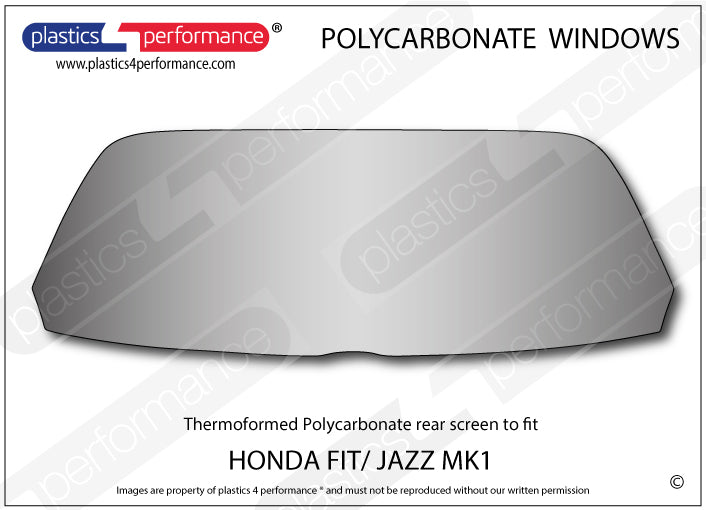 Carica immagine in Galleria Viewer, Vetri in Policarbonato per Honda Jazz GD / GE