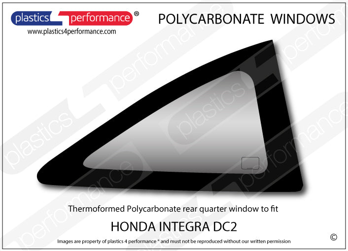 Carica immagine in Galleria Viewer, Vetri in Policarbonato per Honda Integra Type R DC2