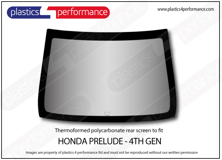 Carica immagine in Galleria Viewer, Vetri in Policarbonato per Honda Prelude 4G