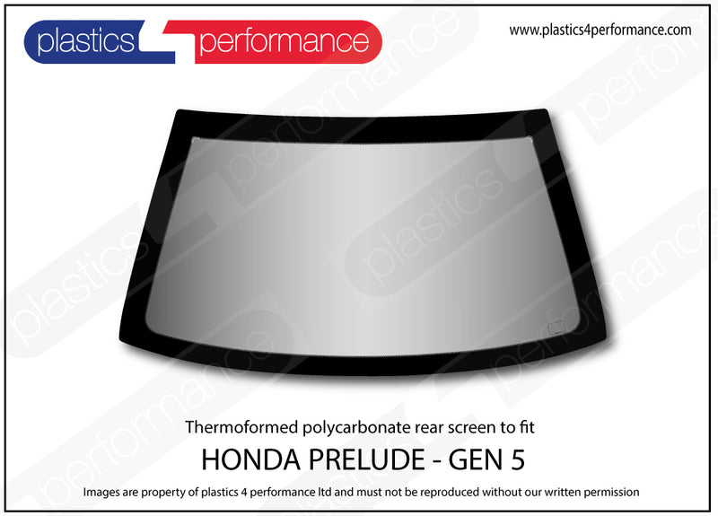 Carica immagine in Galleria Viewer, Vetri in Policarbonato per Honda Prelude 5G
