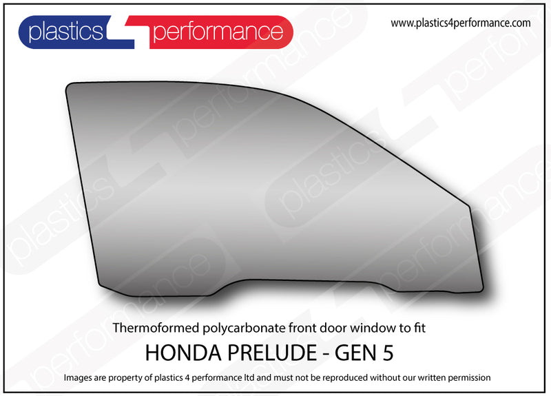 Carica immagine in Galleria Viewer, Vetri in Policarbonato per Honda Prelude 5G