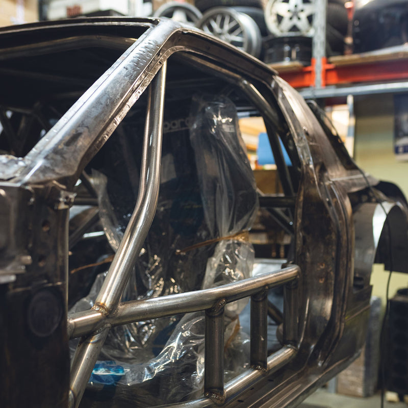 Carica immagine in Galleria Viewer, Roll Bar Multipunto da Saldare Cybul V4 Nascar per Nissan 200SX S13