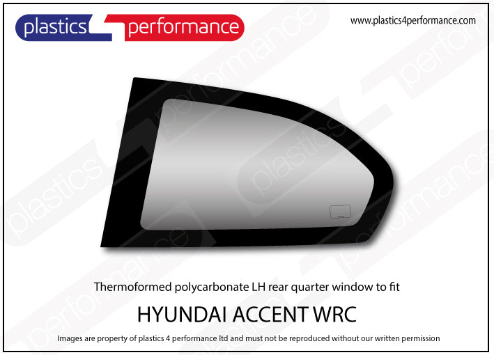 Carica immagine in Galleria Viewer, Vetri in Policarbonato per Hyundai Accent WRC
