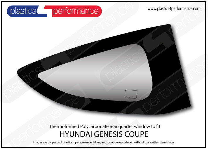 Carica immagine in Galleria Viewer, Vetri in Policarbonato per Hyundai Genesis Coupé