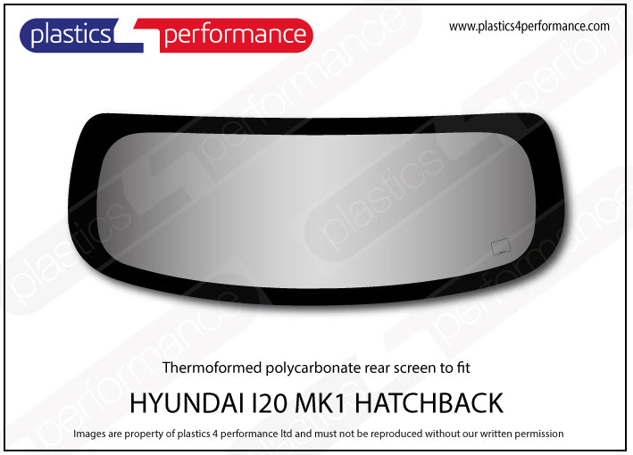 Carica immagine in Galleria Viewer, Vetri in Policarbonato per Hyundai i20 MK1