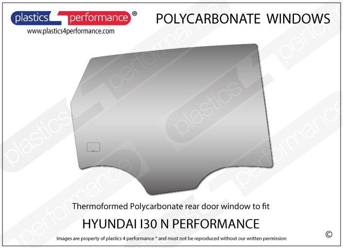 Carica immagine in Galleria Viewer, Vetri in Policarbonato per Hyundai i30 MK3 N Performance