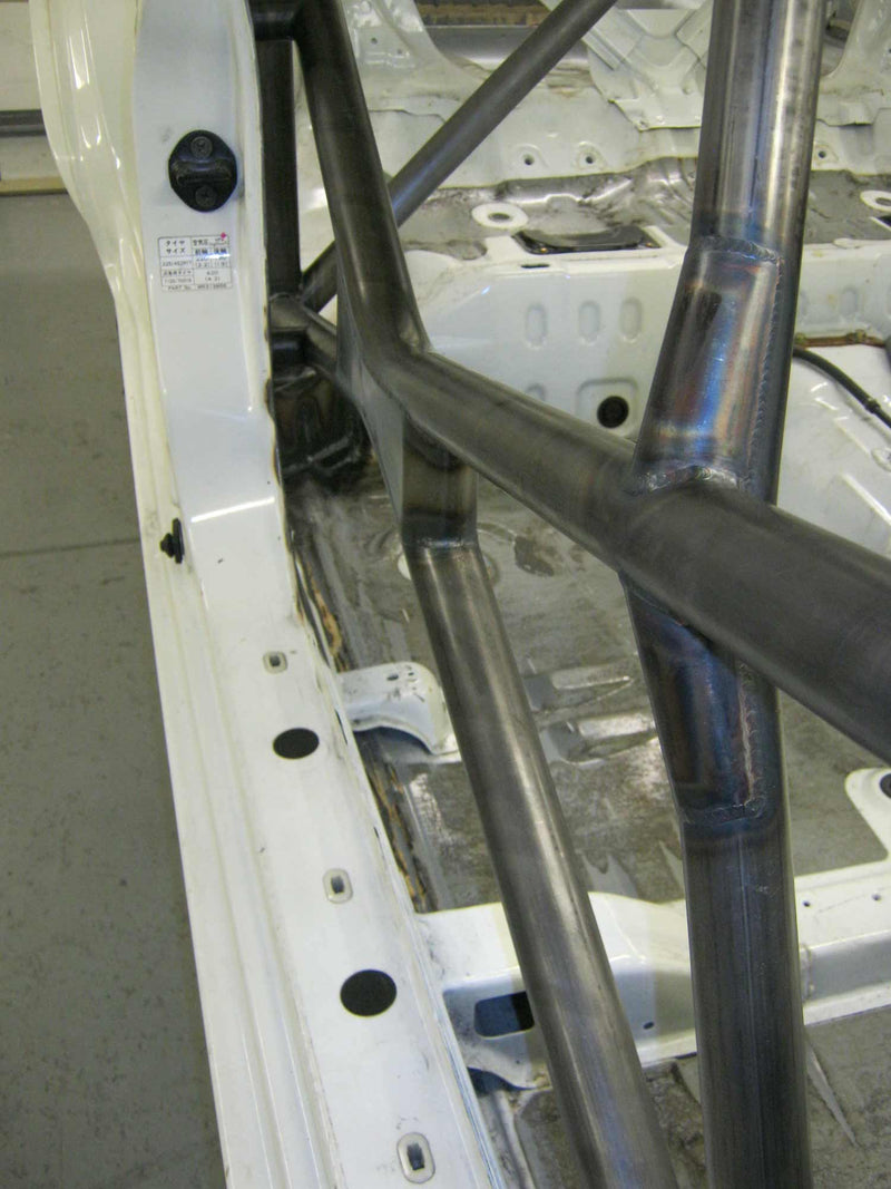 Carica immagine in Galleria Viewer, Roll Bar Multipunto Custom Cages da Saldare per Mitsubishi Lancer Evo 6 (VI) - FIA