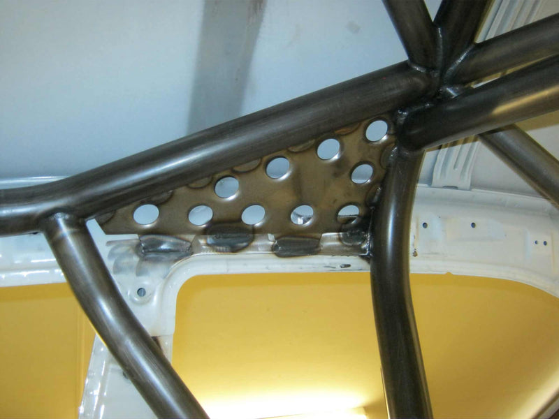 Carica immagine in Galleria Viewer, Roll Bar Multipunto Custom Cages da Saldare per Mitsubishi Lancer Evo 6 (VI) - FIA