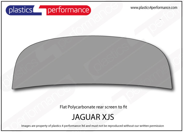 Carica immagine in Galleria Viewer, Vetri in Policarbonato per Jaguar XJS Coupé