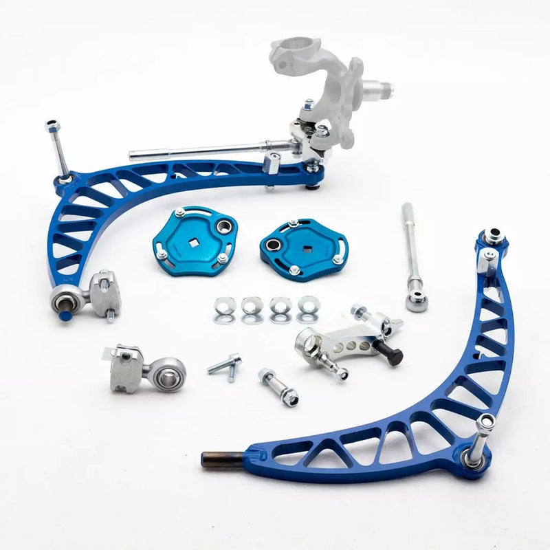 Carica immagine in Galleria Viewer, Kit Angolo Sterzo Wisefab V2 per BMW E46 incluse M3