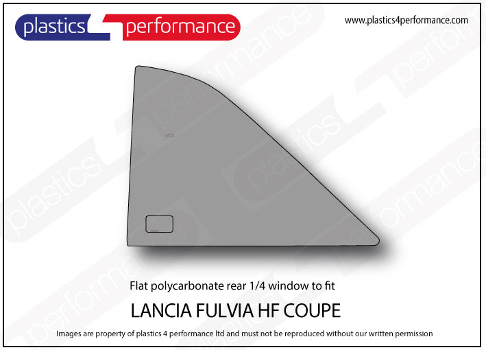 Carica immagine in Galleria Viewer, Vetri in Policarbonato per Lancia Fulvia HF