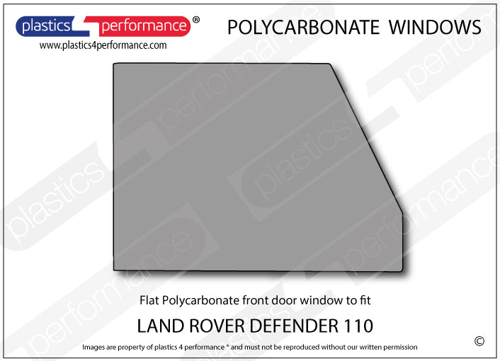 Carica immagine in Galleria Viewer, Vetri in Policarbonato per Land Rover Defender 110
