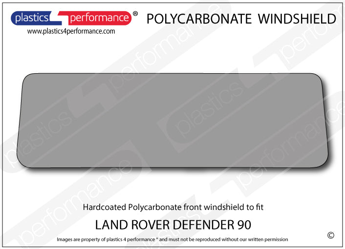 Carica immagine in Galleria Viewer, Vetri in Policarbonato per Land Rover Defender 90