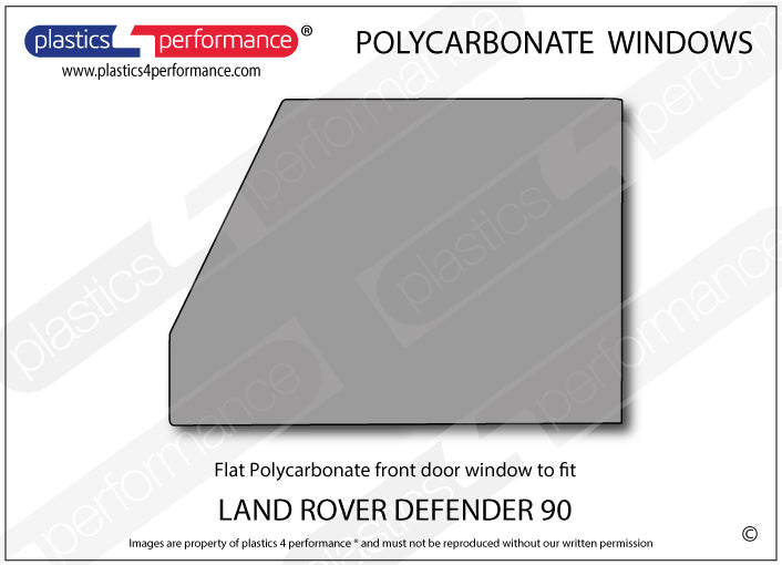 Carica immagine in Galleria Viewer, Vetri in Policarbonato per Land Rover Defender 90