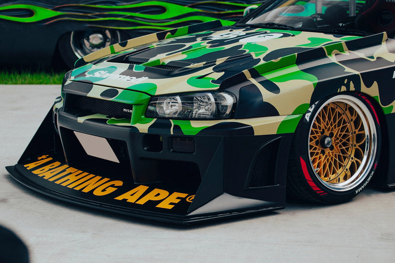 Carica immagine in Galleria Viewer, Kit Carrozzeria Liberty Walk LB Super Silhouette per Nissan Skyline R34
