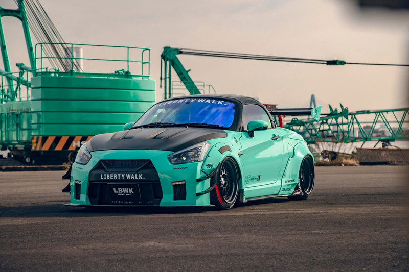 Carica immagine in Galleria Viewer, Kit Carrozzeria Liberty Walk LB Nation Type 2 per Daihatsu Copen GT-K