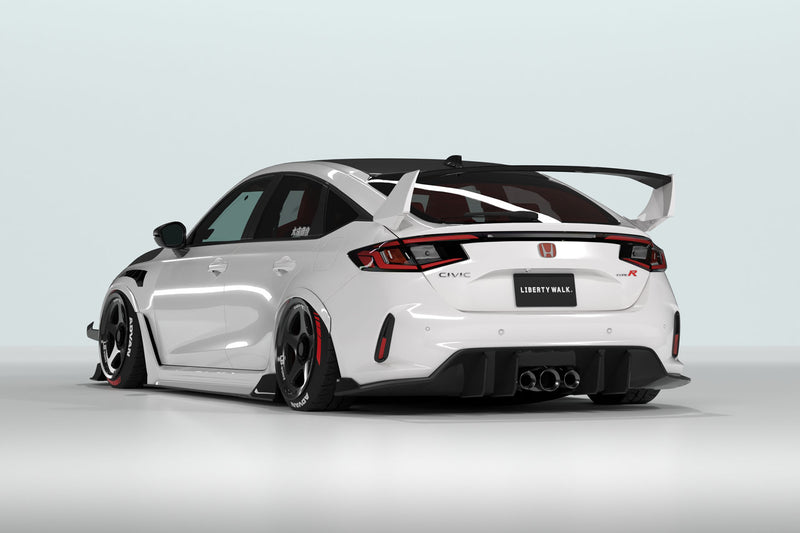 Carica immagine in Galleria Viewer, Kit Carrozzeria Liberty Walk LB Nation per Honda Civic Type R FL5