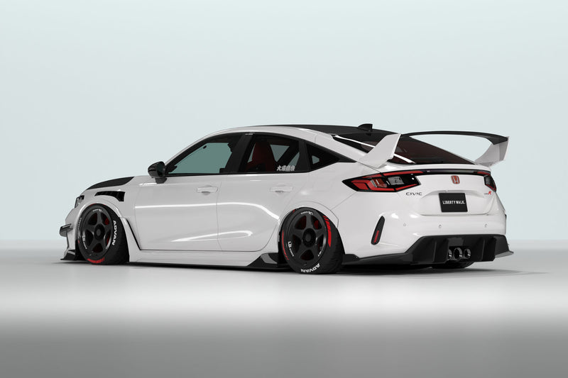 Carica immagine in Galleria Viewer, Kit Carrozzeria Liberty Walk LB Nation per Honda Civic Type R FL5