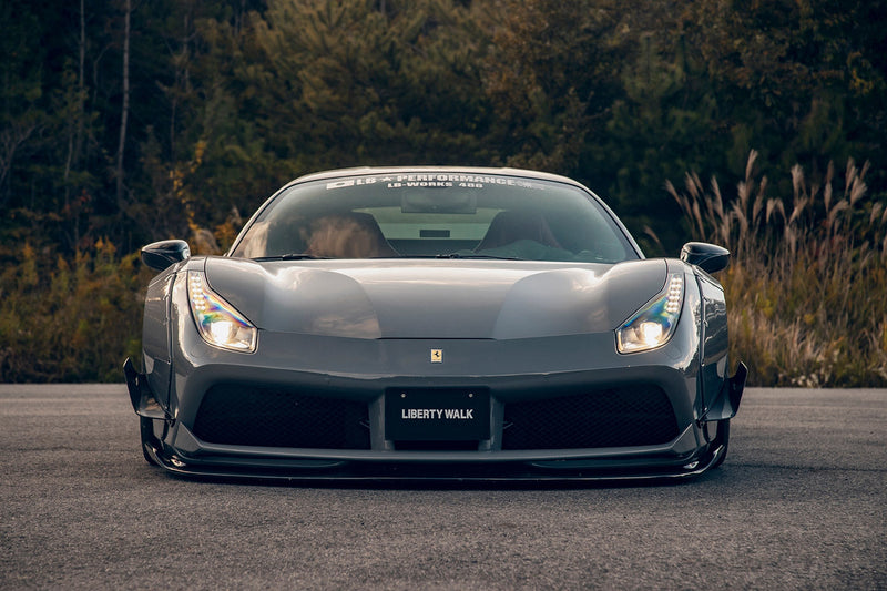 Carica immagine in Galleria Viewer, Kit Carrozzeria Liberty Walk LB Works per Ferrari 488