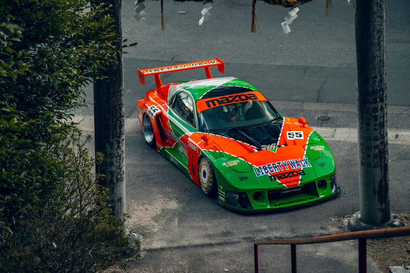 Carica immagine in Galleria Viewer, Kit Carrozzeria Liberty Walk LB Super Silhouette per Mazda RX-7