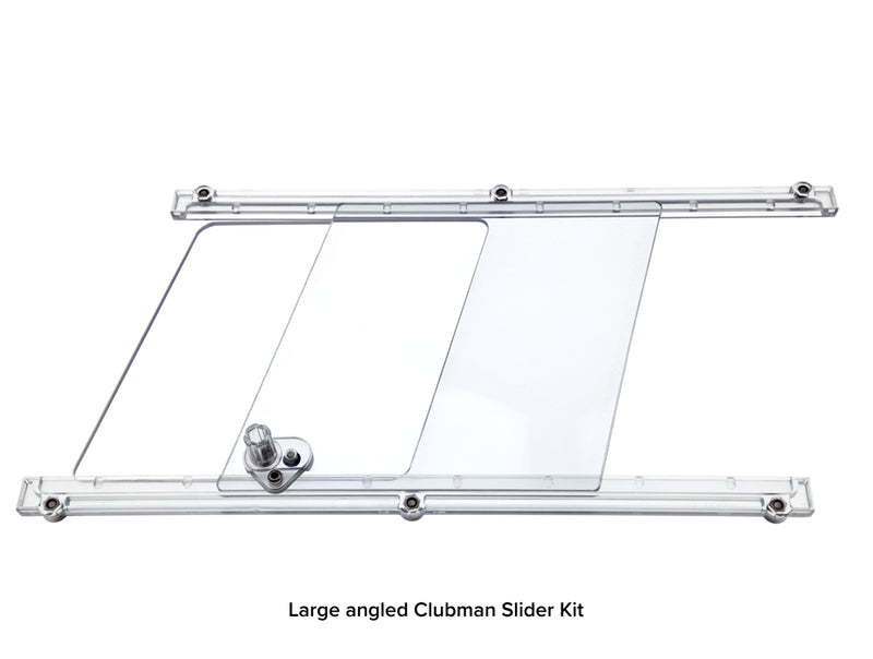 Carica immagine in Galleria Viewer, Kit Finestrino Laterale Scorrevole Clubman P4P in Policarbonato