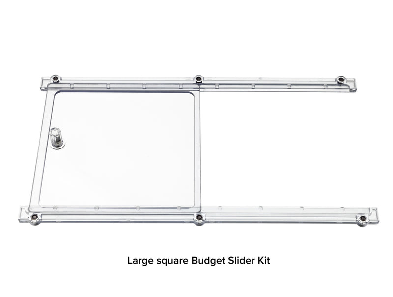 Carica immagine in Galleria Viewer, Kit Finestrino Laterale Scorrevole Budget P4P in Policarbonato