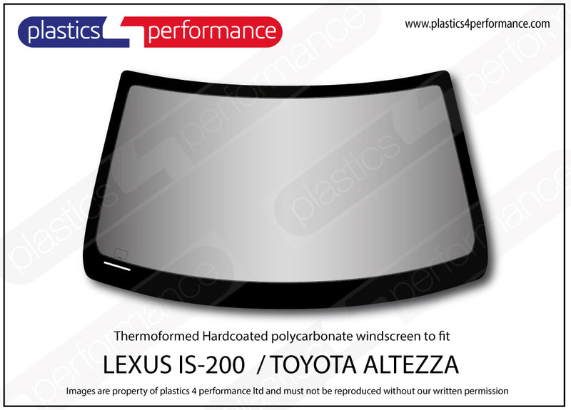 Carica immagine in Galleria Viewer, Vetri in Policarbonato per Toyota Altezza XE10