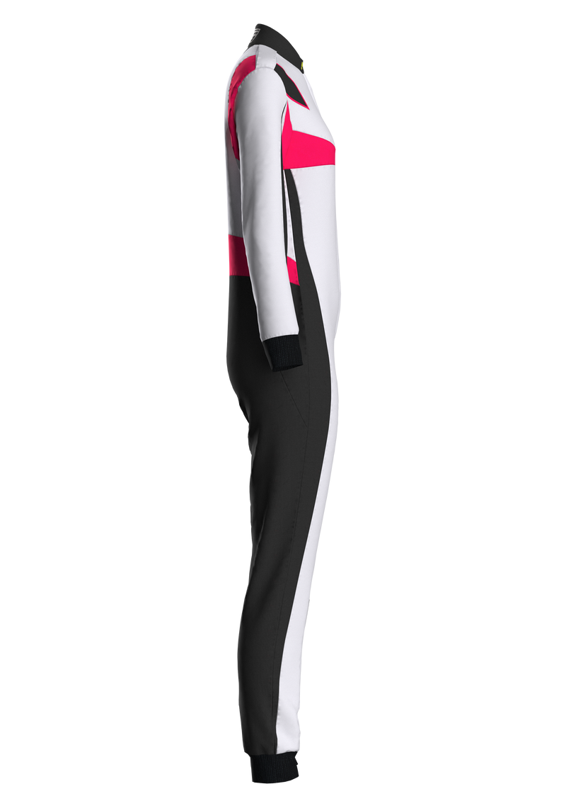 Carica immagine in Galleria Viewer, Tuta Donna P1 Lite-Star Argento / Fucsia (FIA 8856-2018)