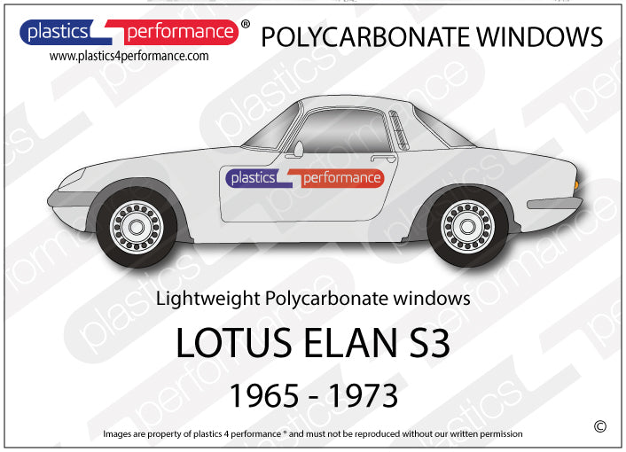 Carica immagine in Galleria Viewer, Vetri in Policarbonato per Lotus Elan S3