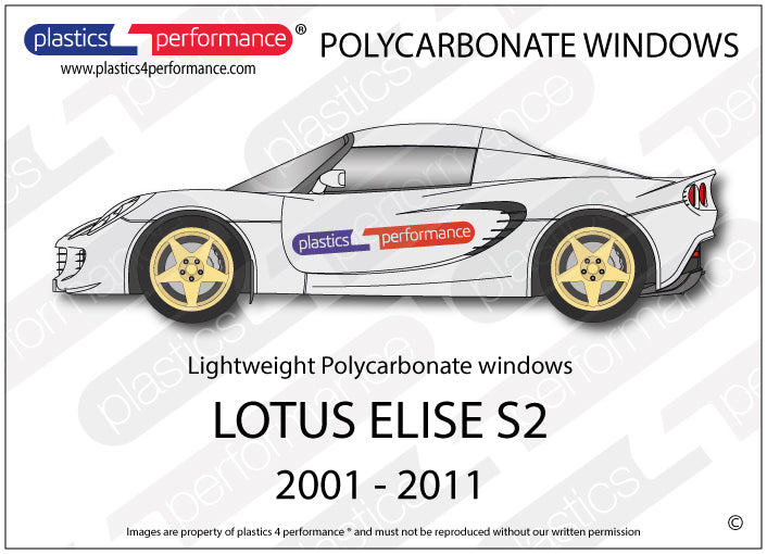 Carica immagine in Galleria Viewer, Vetri in Policarbonato per Lotus Elise S2