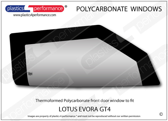 Carica immagine in Galleria Viewer, Vetri in Policarbonato per Lotus Evora GT4