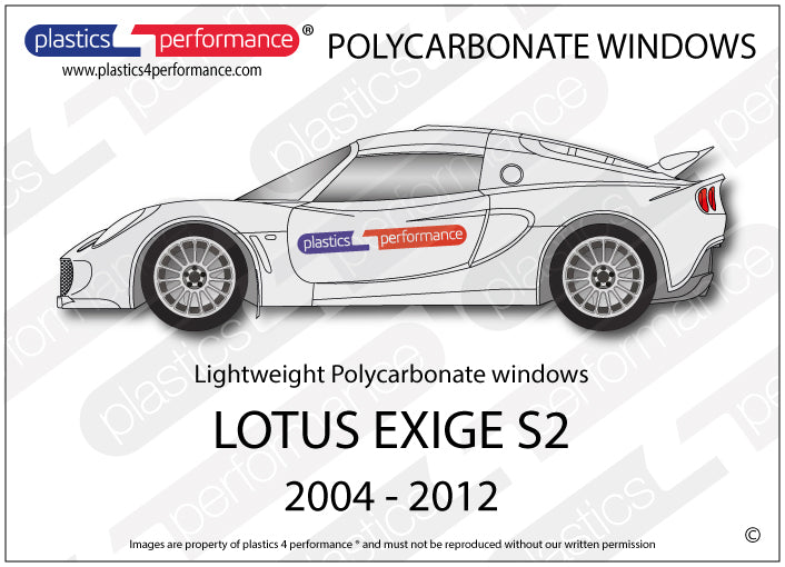 Carica immagine in Galleria Viewer, Vetri in Policarbonato per Lotus Exige S2
