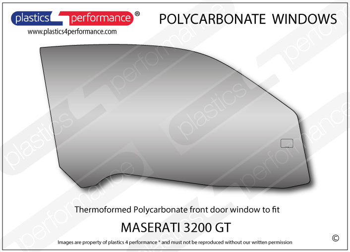 Carica immagine in Galleria Viewer, Vetri in Policarbonato per Maserati 3200 GT