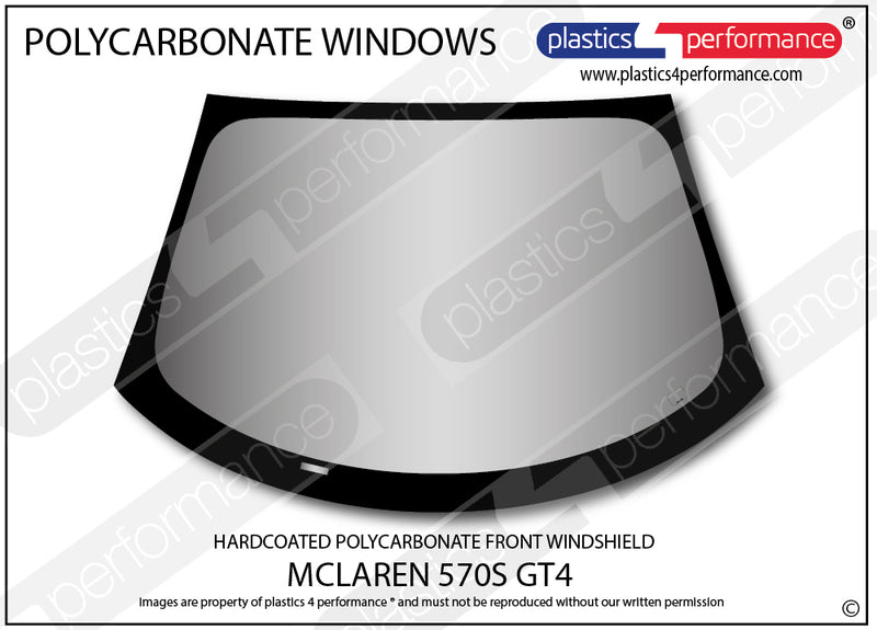 Carica immagine in Galleria Viewer, Vetri in Policarbonato per McLaren 570S GT4