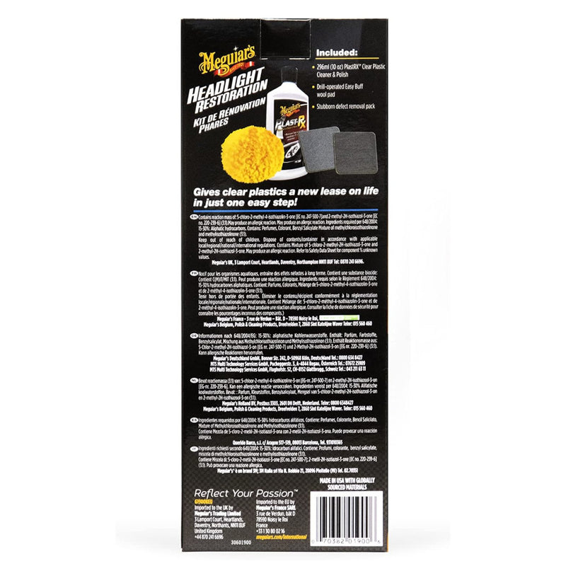 Carica immagine in Galleria Viewer, Kit Rigenerazione Fari Meguiar's (118 mL + Accessori)