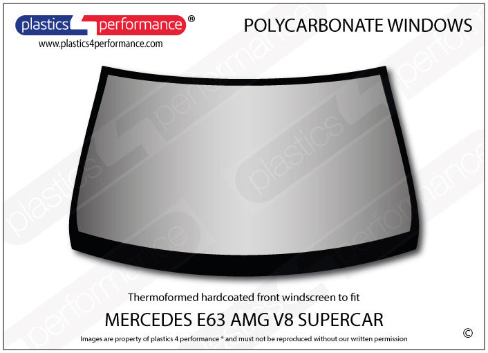 Carica immagine in Galleria Viewer, Vetri in Policarbonato per Mercedes E 63 AMG V8 Supercar