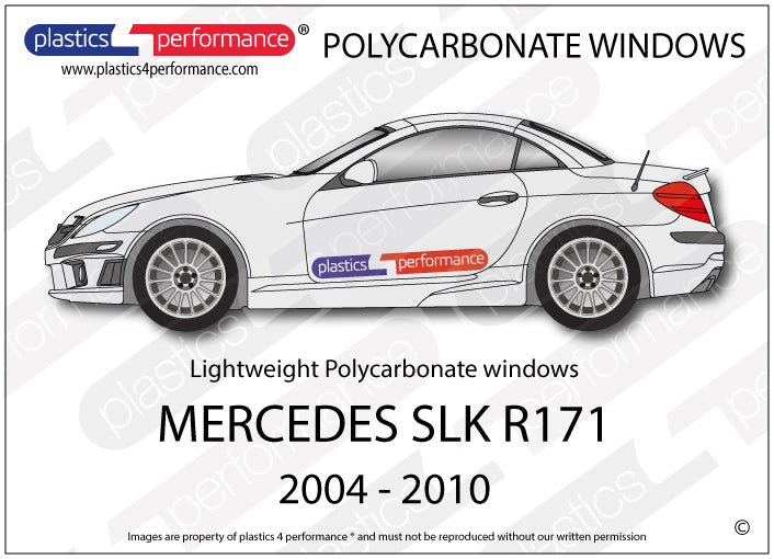 Carica immagine in Galleria Viewer, Vetri in Policarbonato per Mercedes SLK R171