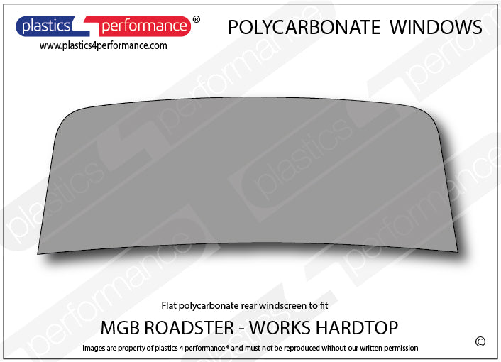 Carica immagine in Galleria Viewer, Vetri in Policarbonato per MG MGB Roadster