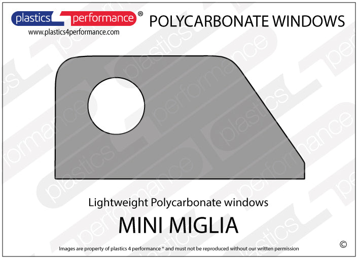 Carica immagine in Galleria Viewer, Vetri in Policarbonato per Mini Miglia