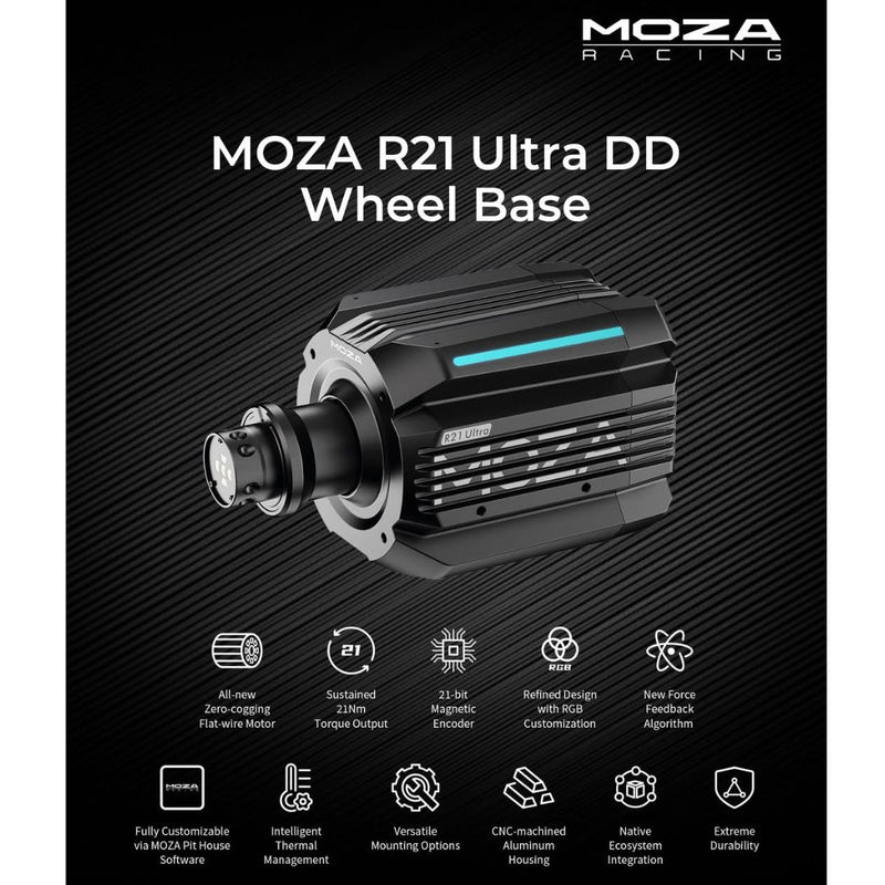 Carica immagine in Galleria Viewer, Base Direct Drive Moza R21 Ultra