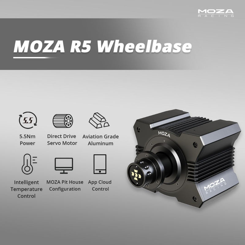 Carica immagine in Galleria Viewer, Pack base sim racing Moza R5