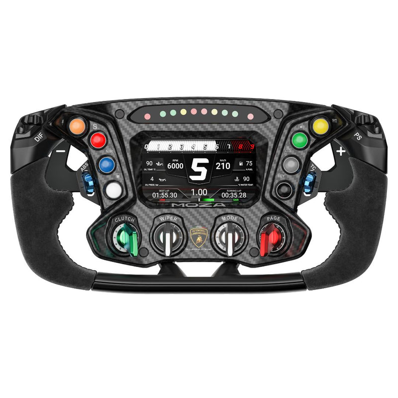 Carica immagine in Galleria Viewer, Volante sim racing Moza x Lamborghini Squadra Corse Essenza SCV12