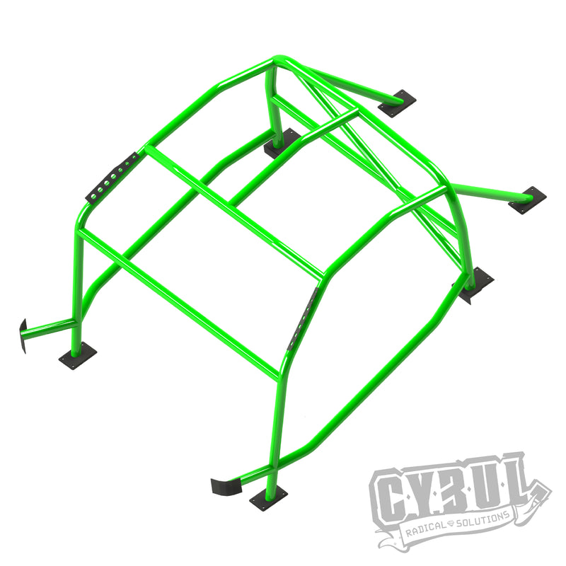 Carica immagine in Galleria Viewer, Roll Bar Multipunto da Saldare Cybul V1 per Mazda MX-5 NA