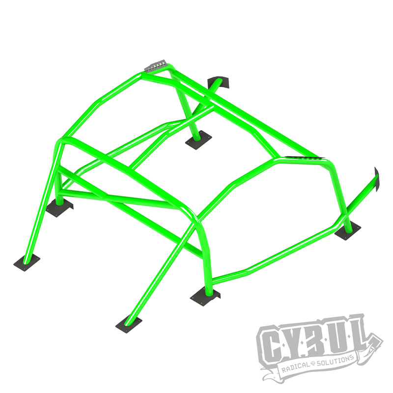 Carica immagine in Galleria Viewer, Roll Bar Multipunto da Saldare Cybul V1 per Mazda MX-5 NA